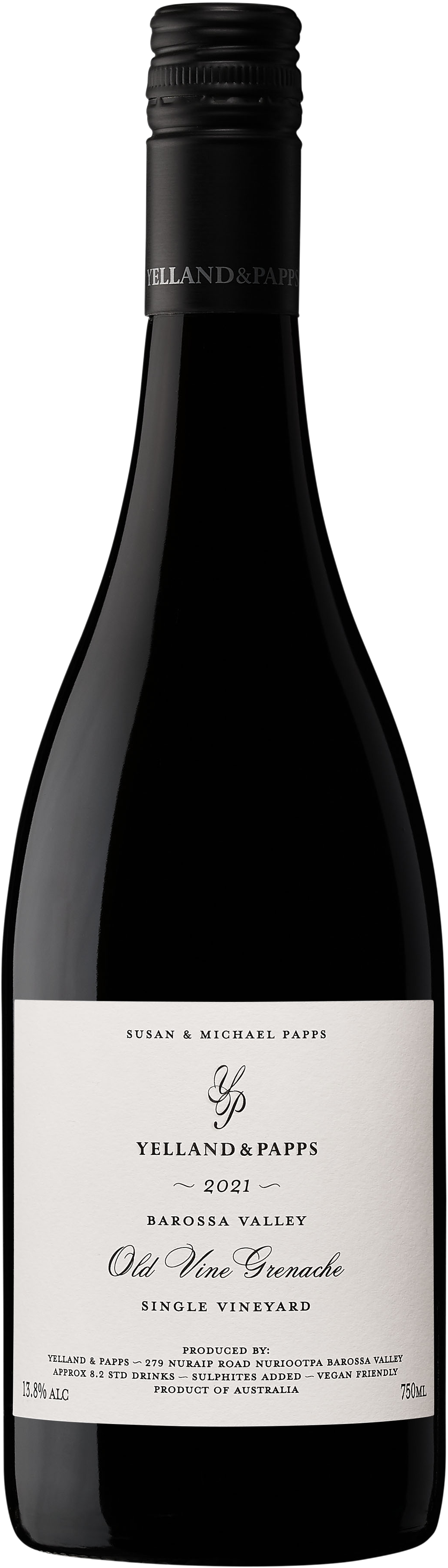 Yelland & Papps Single Vineyard Old Vine Grenache 2021